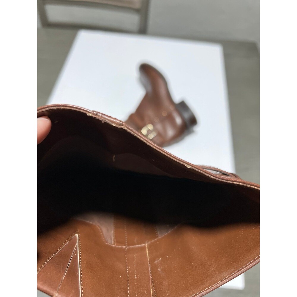 Vince Camuto Preslen Studded  Genuine Leather Riding Boots Knee High Size 8 - Picture 5 of 8